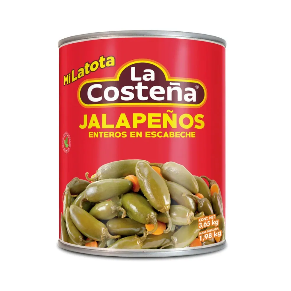 Chiles Jalapeños La Costeña 3.65 Kg
