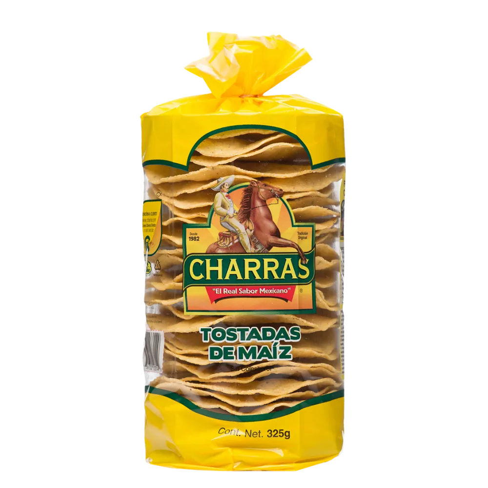 Tostada Charras (Caja 18 Pz)