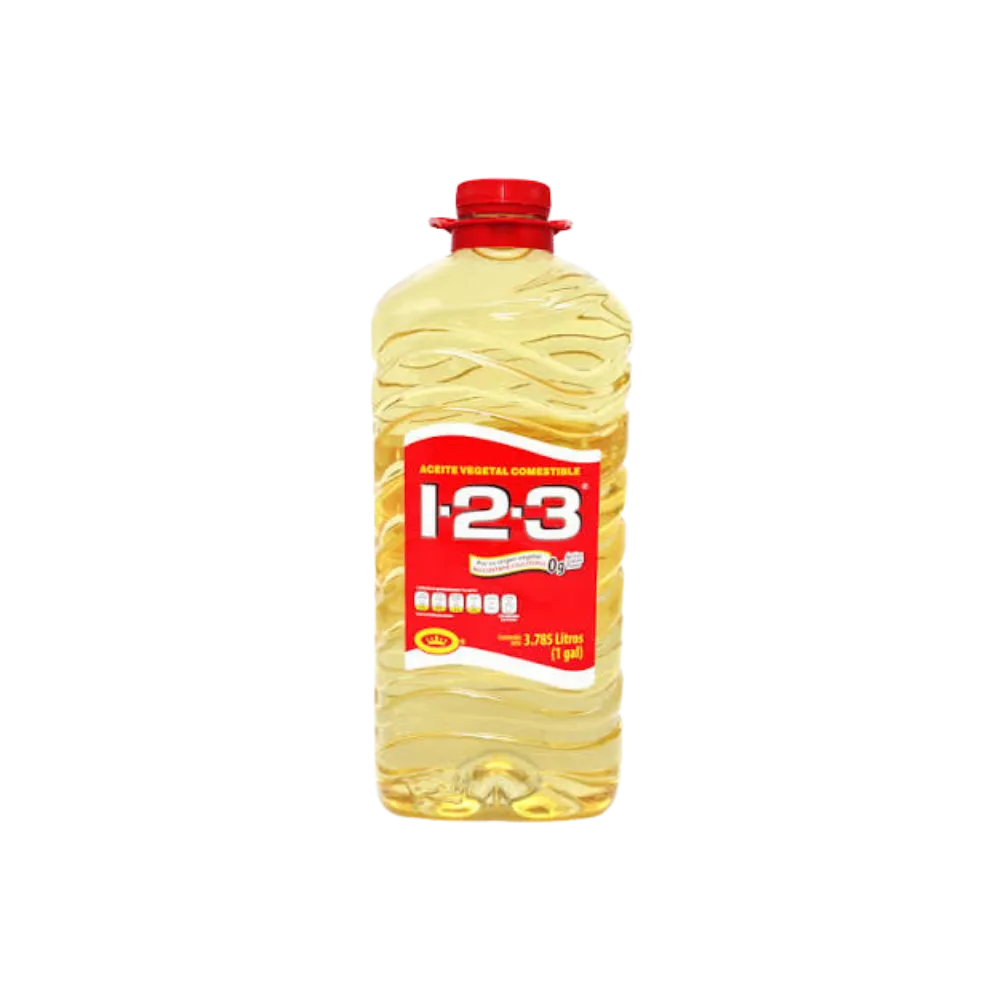Aceite Comestible 123 (Caja 12 Pz)