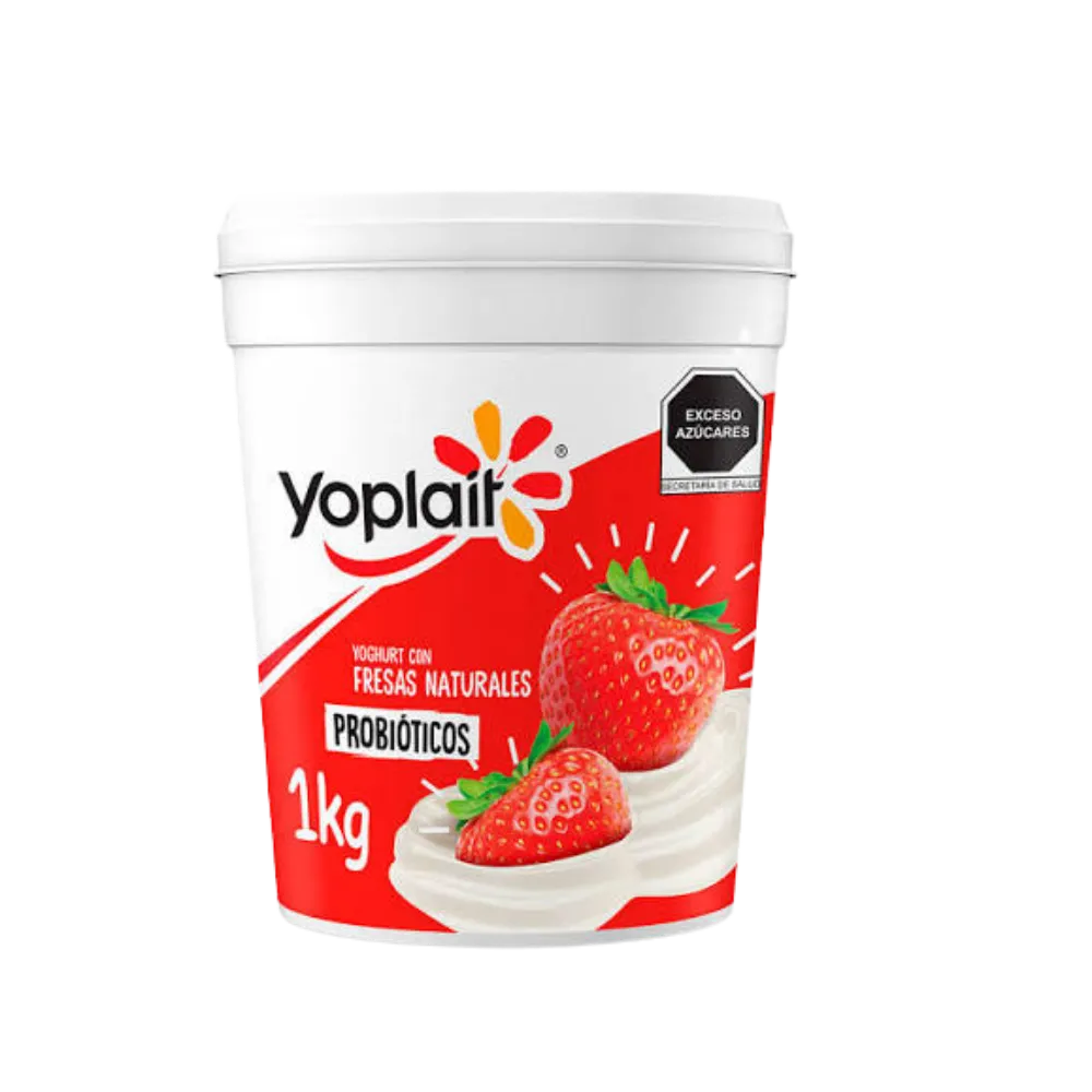Yogurt Yoplait Fresa 1 Litro (Pack)