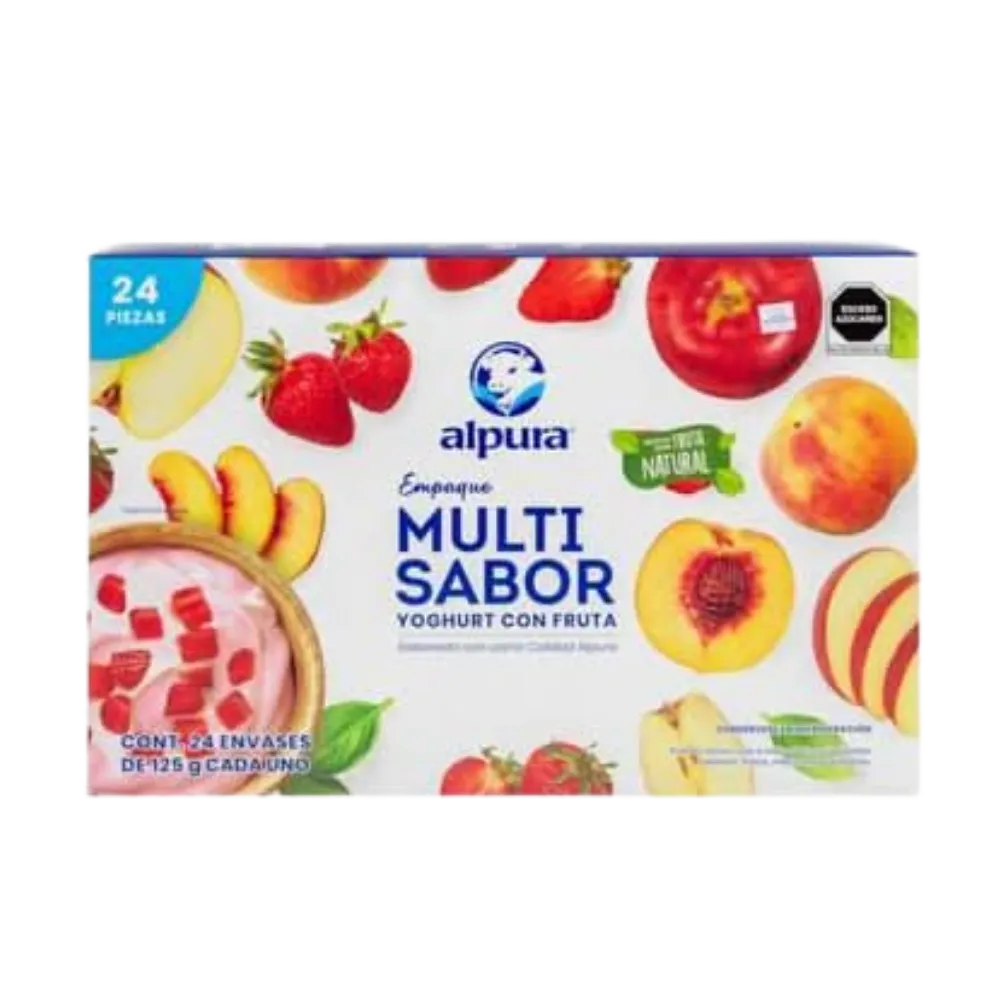 Yogurt Alpura 125 G (Caja 24 Pz)