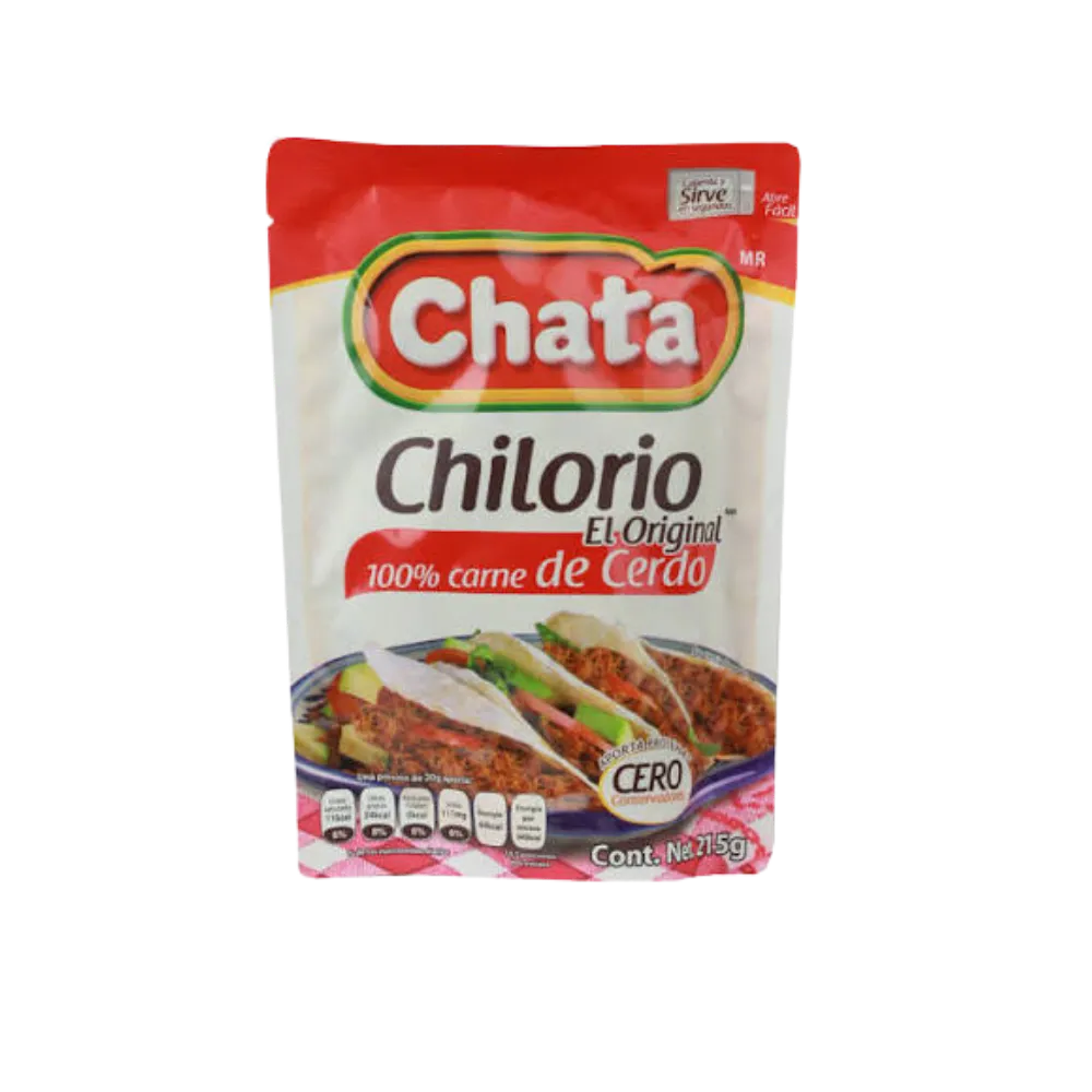 Chilorio de Cerdo Empacado